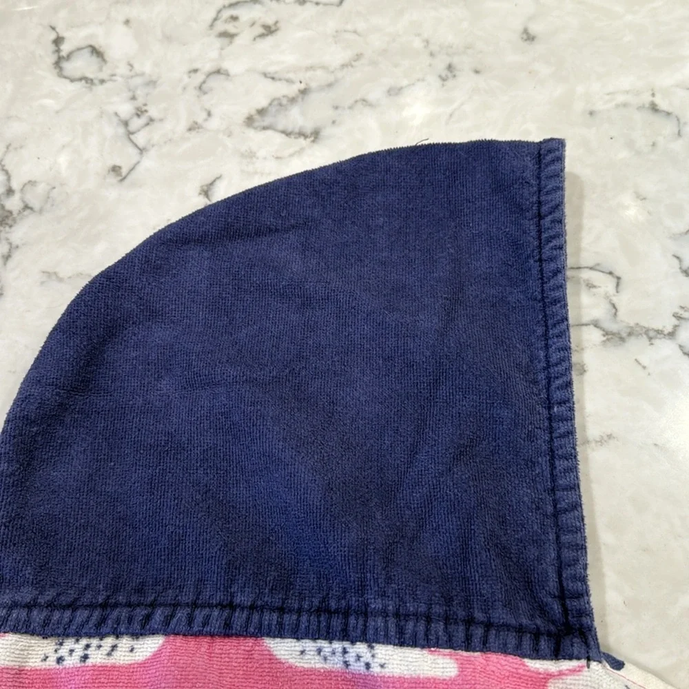 Pottery Barn Kids “Victoria” Whale Hooded Beach Pool Towel. Gently used